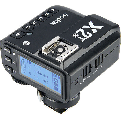 فرستنده GODOX X2T-N 2.4 GHZ TTL WIRELESS FLASH TRIGGER FOR NIKON فرستنده GODOX X2T-N 2.4 GHZ TTL WIRELESS FLASH TRIGGER FOR NIKON