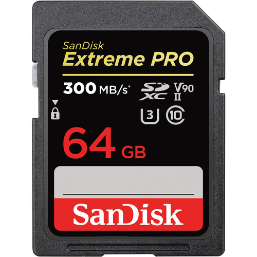 کارت حافظه سن دیسک SANDISK 64GB EXTREME PRO UHS-II SDXC 300MB/S 2000X کارت حافظه سن دیسک SANDISK 64GB EXTREME PRO UHS-II SDXC 300MB/S 2000X