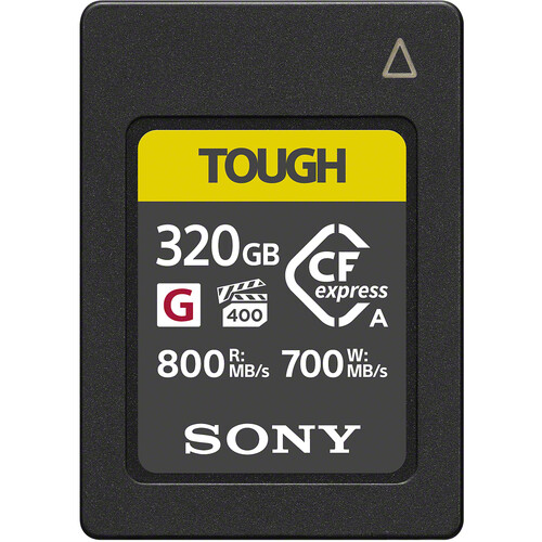 کارت حافظه سونی Sony 320GB CFexpress Type A TOUGH کارت حافظه سونی Sony 320GB CFexpress Type A TOUGH